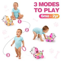 Musical Baby Toys 6-12 Months, 1st Birthday Girl Gifts for One Year Old, 6 7 8 9