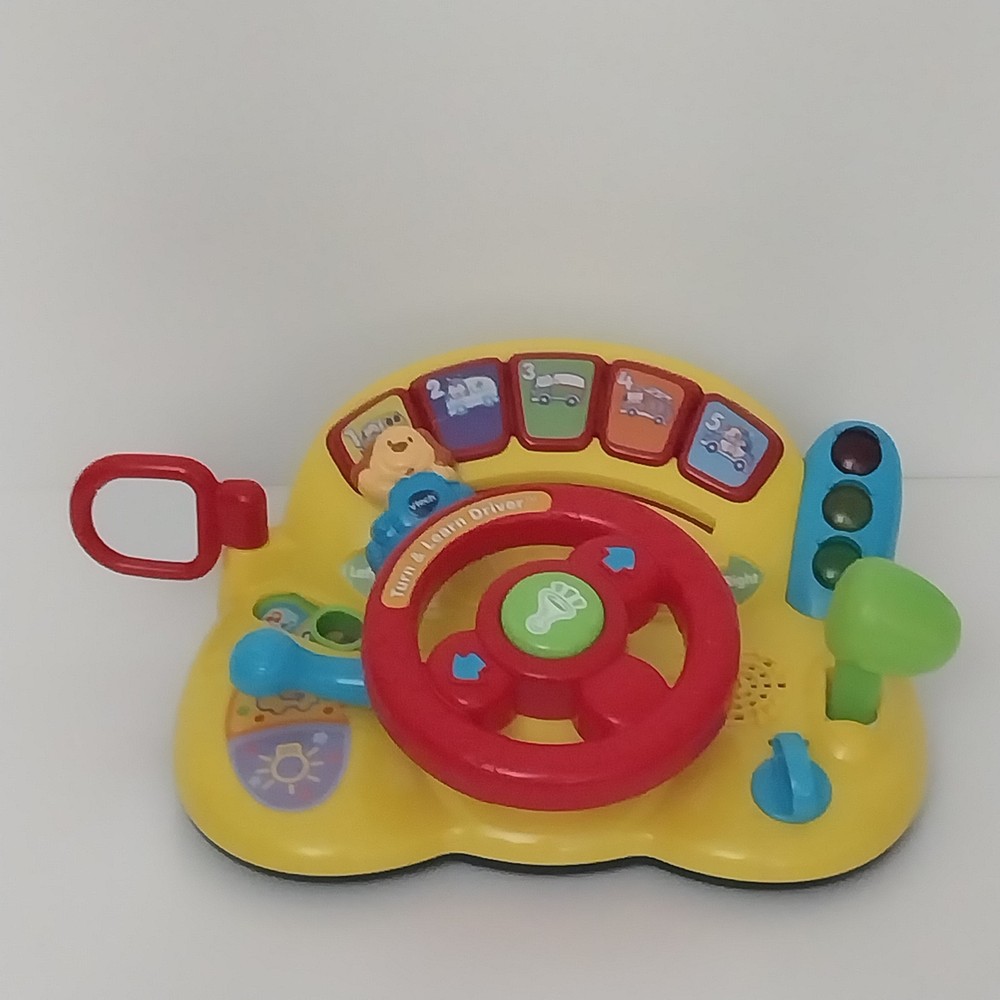 VTech Turn and Learn Driver Kids Educational Toy Sound Music Ages 0-5