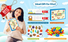 See & Spell Letter Game Alphabet Cards Kids Ages 2-6 Learning Toy Gift – US