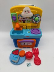 Fisher Price Laugh & Learn Learning Kitchen Lights Music & Sounds W/ Accessories