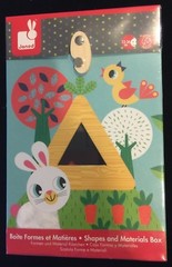 Janod Garden Textures Shape Sorter Baby Toy *NEW* *SEALED*