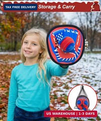 Toss and Catch Game Ball Set Toddler Toys for 3 4 5 6 7 8 Year Old Boys Girls, E