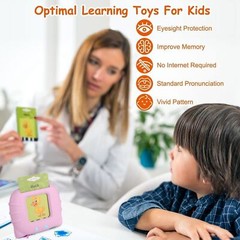 Toddler Toys Talking Flashcards 224 Sight Words Pocket Audio Book Machine Gift