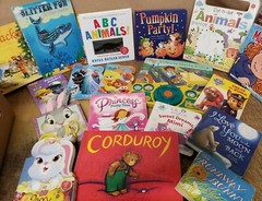 Lot of 50 Children BOARD Hardcover BABY TODDLER DAYCARE PRESCHOOL Kids BOOKS MIX