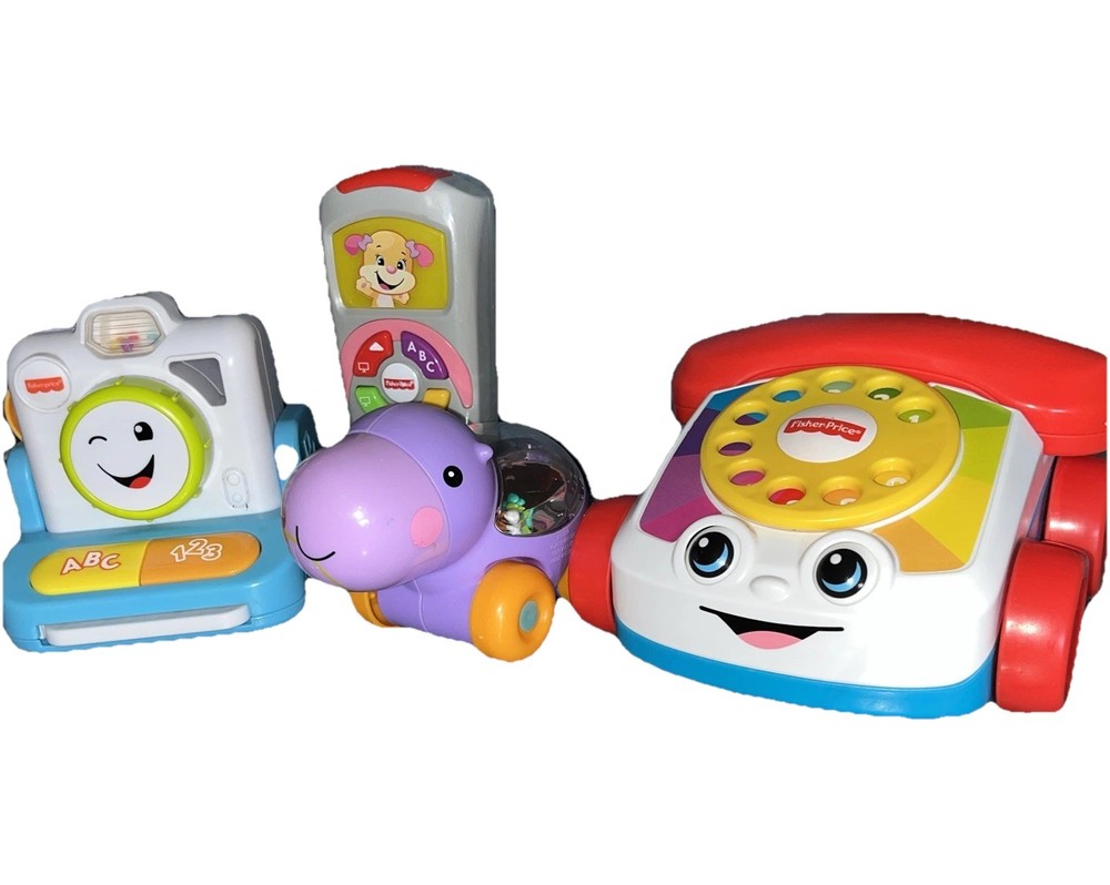 Fisher Price Developmental Learning Toys Hand Eye Coordination Phone Camera C6