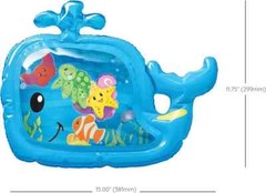 Infantino “Pat & Play” Water Mat Tummy Time Sensory Play Learning Baby Toy