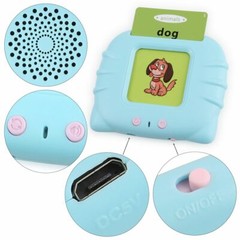 Kids Educational Learning Machine English Early Teaching w/ 112 Cards Child Gift