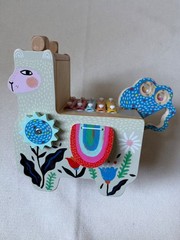 Manhattan Toy Company: Musical Llama Wooden Instrument Toddler Toy