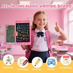 2 Pack LCD Writing Tablet 8.5″ Doodle Board Drawing Tablet for Kits Toddlers