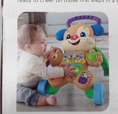 Fisher-Price Laugh and Learn Smart Stages Learn with Puppy Walker 6-36 Month NEW