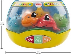 Fisher-Price Laugh & Learn Fishbowl Toy With Colorful Sea Animals