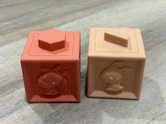 Silicone Baby Blocks Replacement #2 & #4 Soft Sensory Montessori Teething Toys