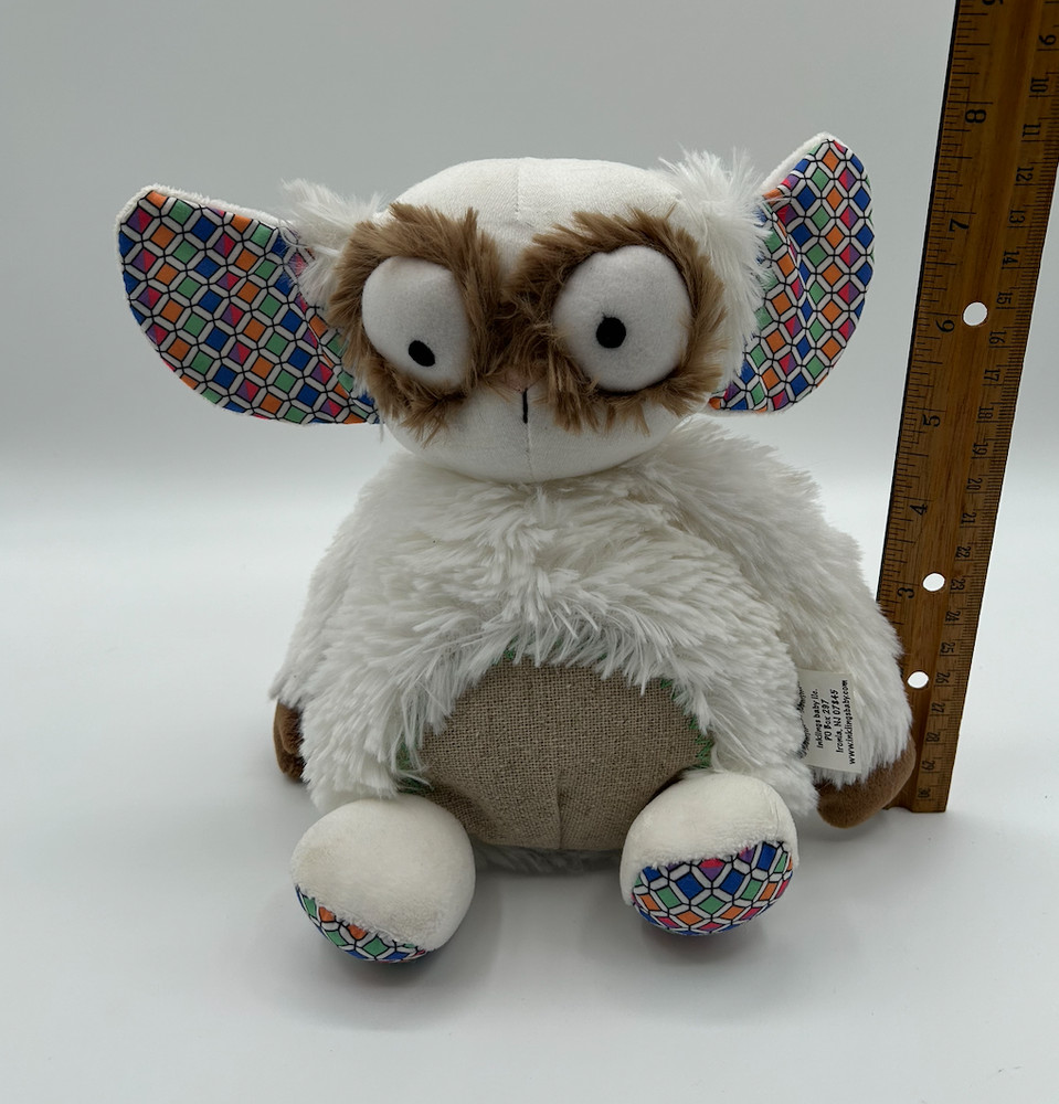 Inklings Unique Baby Wobby Plush With Rattle Crinkle Ears Sensory Toy EUC