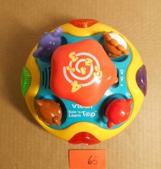 Vtech Spin and Learn Top Animals Numbers Tested and Works O65
