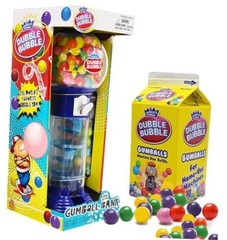 – Coin Operated Bubble Gum Machine and Toy Bank -10.50″ 1 Count (Pack of 1)