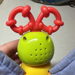 Bright Starts Twisty Bug dragonfly butterfly take along baby toy rattle lights