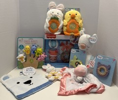 Variety of Baby Toys – All New – Rattles, Teethers, Soft Toys, Finger Puppets