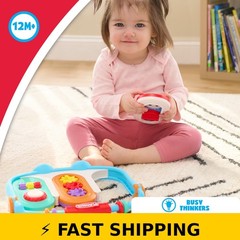 Playskool Flip & Fun Sensory Board Toy for Toddlers, 4-Piece Set