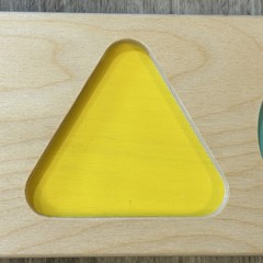 Lovevery Geo Shapes Puzzle Replacement Board