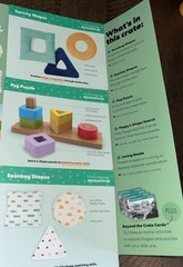 KiwiCo Panda Crate 18-24M Solve With Me Shapes Fine Motor Skills Spatial L1