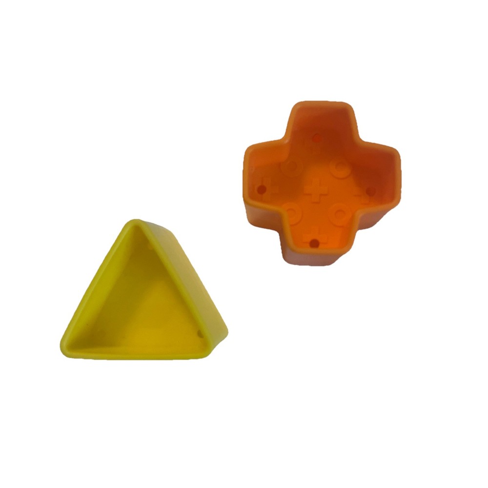 Fisher Price Brilliant Basics Shape Sorter REPLACEMENT SHAPES Yellow Triangle