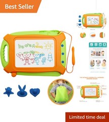 Erasable Magnetic Drawing Board for Toddlers – Travel Size with Accessories