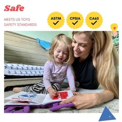 My Quiet Book – Travel Essential, Car Plane Activity Books, Montessori Busy B…