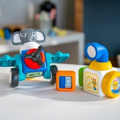 Baby Einstein Connectables 11 Piece Set STEAM Learning Magnetic Blocks