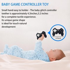 Cool Remote Game Control Teething Toy for Babies 0-6 6-12 ,Game Controller Te…