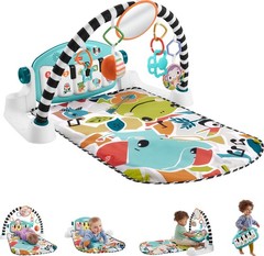 Fisher-Price Baby Playmat Glow and Grow Kick & Play Piano Gym