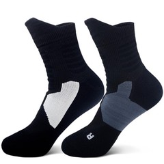 JHM Thick Protective Athletic Sport Cushion Basketball Compression Socks 40-46