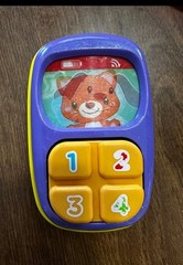 VTech Stroll Discover Walker REPLACEMENT Phone Yellow Purple Puppy Dog Kitty Cat