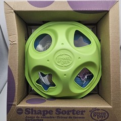 My First Green Toys – Shape Sorter 6+ Months AND Twist Teether 0+ Months. NEW
