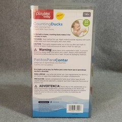 Playtex Baby Counting Ducks 10 Pack Bath Toy Learning Educational Numbers New