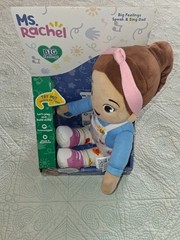 GUND Ms. Rachel Big Feelings Speak & Sing Doll, Emotions, Ages 6m-3y