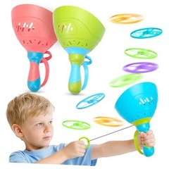 Outdoor Toys for Kids Ages 4-8, 3 Packs Flying Catching Game, Outside Manual