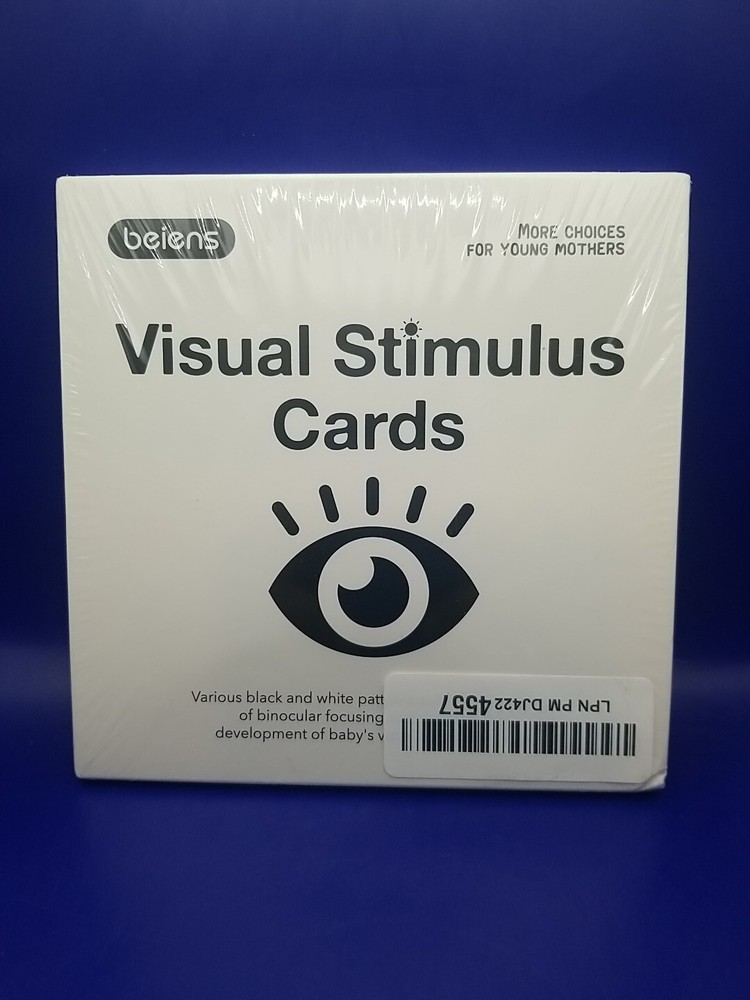 Beiens Visual Stimulus Cards Black And White Patterns For Baby Brain Development