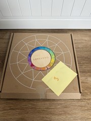 Lovevery Color Theory Wheel Puzzle Solid Wood, Months 46-48 New In Box