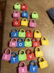 Alphabet Learning Lock Toy Set – Educational Game- Learning Journey Education