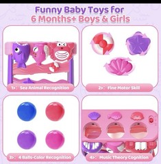 Toys for 1 2 Years Old Girls, Musical Toys for 12-18 Months, Interactive , Mo…