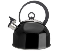 Godinger Studio Hot Water Tea Kettle, Stainless Steel Tea Pot with Whistle,…