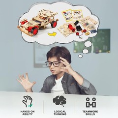 STEM Kits for Kids Age 8-10, STEM Toys for Ages 8-13, Remote Control Model Ca…