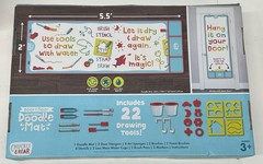 Chuckle & Roar Jumbo 2′ x 5.5′ Aqua Draw Doodle Mat Brand NEW Sealed