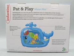 Infantino “Pat & Play” Water Mat Tummy Time Sensory Play Learning Baby Toy