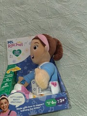 GUND Ms. Rachel Big Feelings Speak & Sing Doll, Emotions, Ages 6m-3y