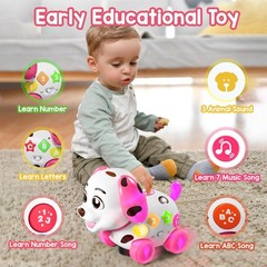 ToddlerCley Musical Puppy Toys for 1 Year Old Girl Gifts, 1st Birthday Girl G…