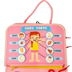 Toddler Busy Board Montessori Toys, Sensory Board Busy Book, Toys for Toddlers