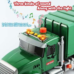 Kids Toys for 3 4 5 6 7 Years Old Boys, 15″ Large Tow Truck Toy,Friction Powered