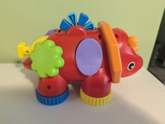 Learning Resources Tracy the Fidget Triceratops – Toddler Montessori Toys