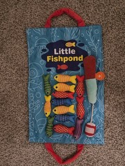 Montessori Toy for Todders Cloth Fishing Game with Soetinf Fish Not Complete